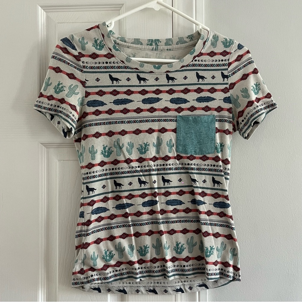 Patterned Lightweight Summer Shirt